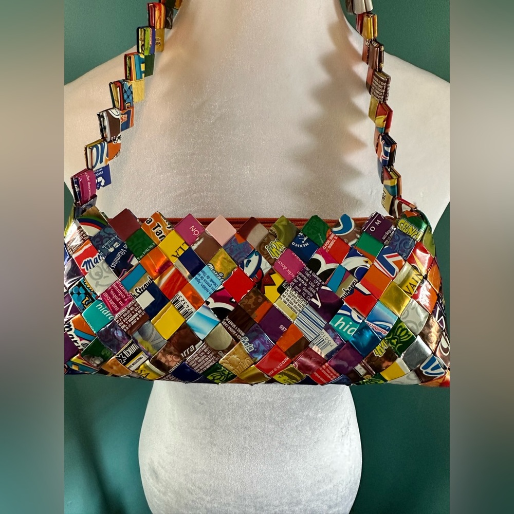 Hand made ‘Wrapper’ purse